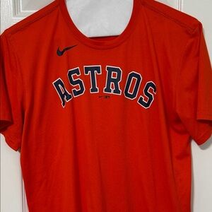 Nike Orange Astros Tee